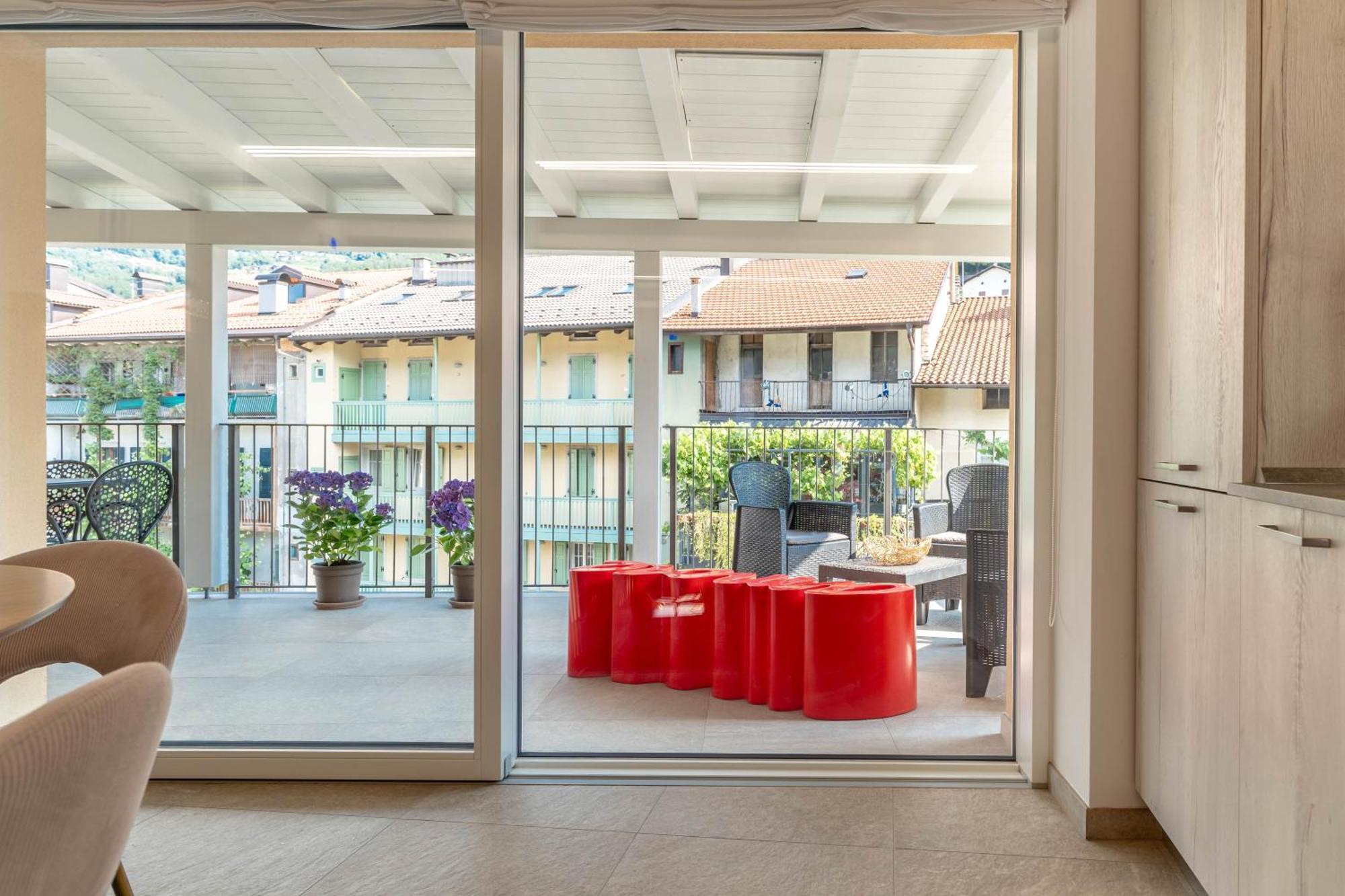 Ferienwohnung Luxury 2Br W/ River Castle View In Borgo Valsugana Exterior foto