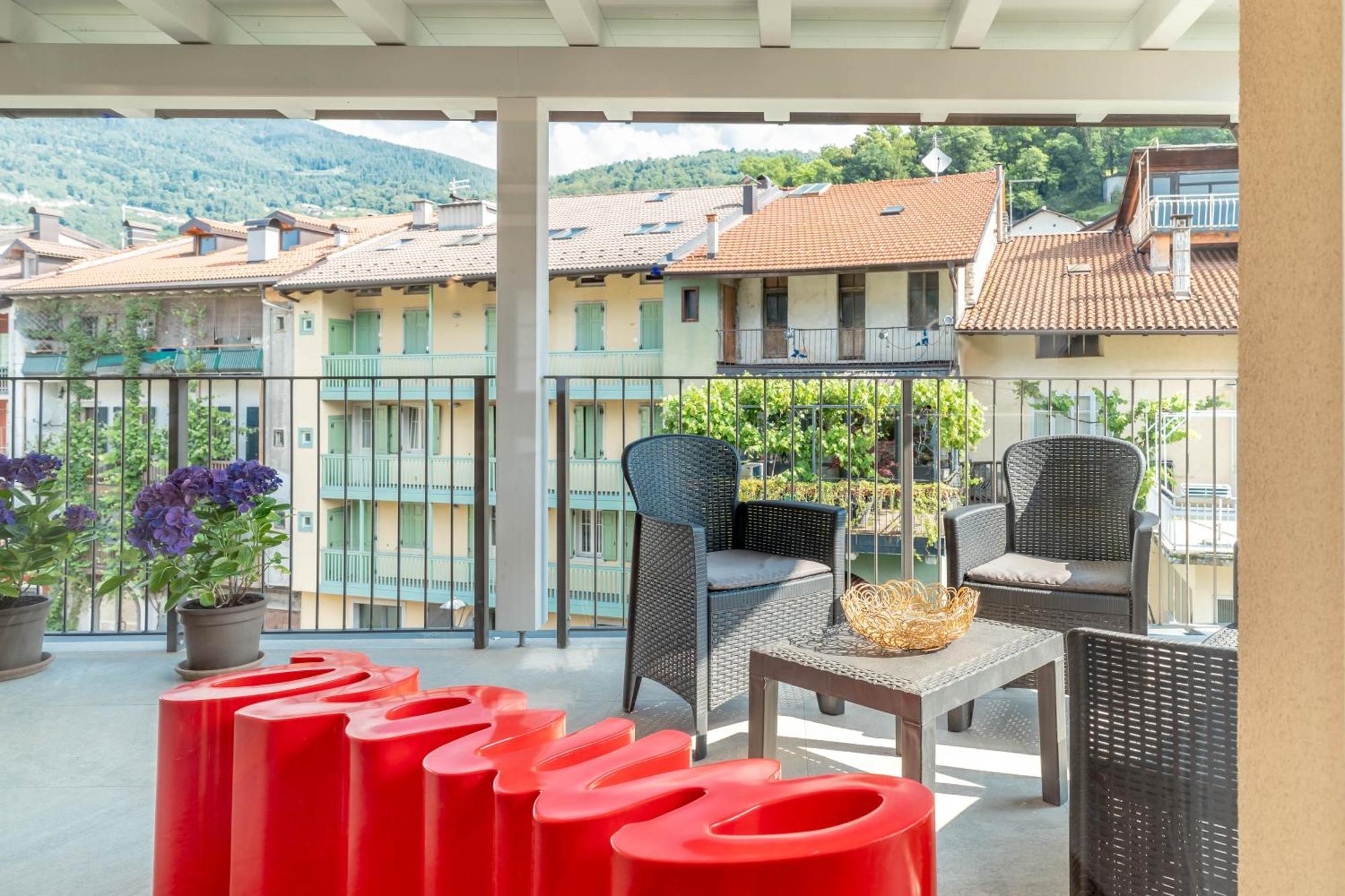 Ferienwohnung Luxury 2Br W/ River Castle View In Borgo Valsugana Exterior foto