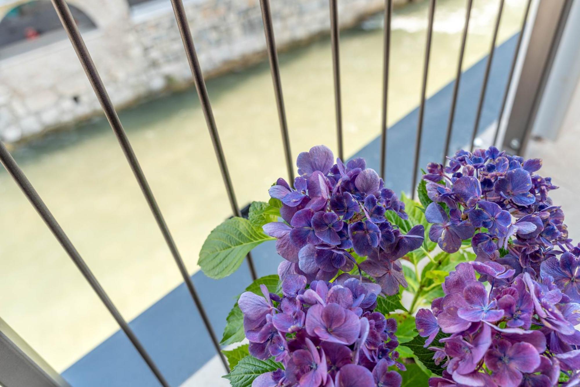 Ferienwohnung Luxury 2Br W/ River Castle View In Borgo Valsugana Exterior foto